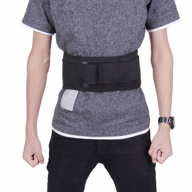 Back Lumbar Waist Support Brace Posture Belt Adjustable Magnetic Therapy Protection