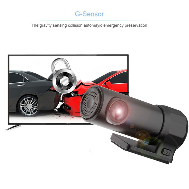 1080P Wifi Mini Car DVR Dash Camera Night Vision Camcorder Driving Video Recorder