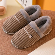Women Winter Slippers Female Plush Thick Bottom