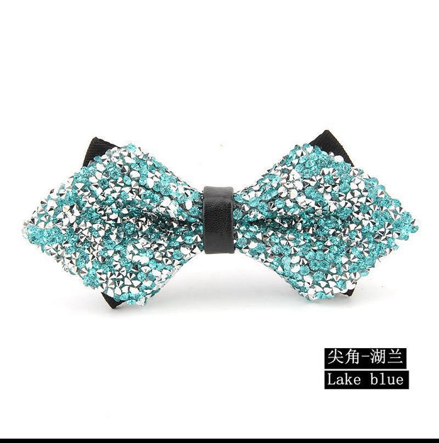 Linbaiway Men Bowtie Butterfly Banquet Wedding Shining Bow Tie