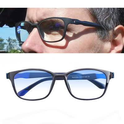 Zilead Reading Glasses Men Anti Blue Rays Presbyopia Eyeglasses