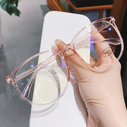Transparent Computer Glasses Frame Women Men Blue Light Glasses