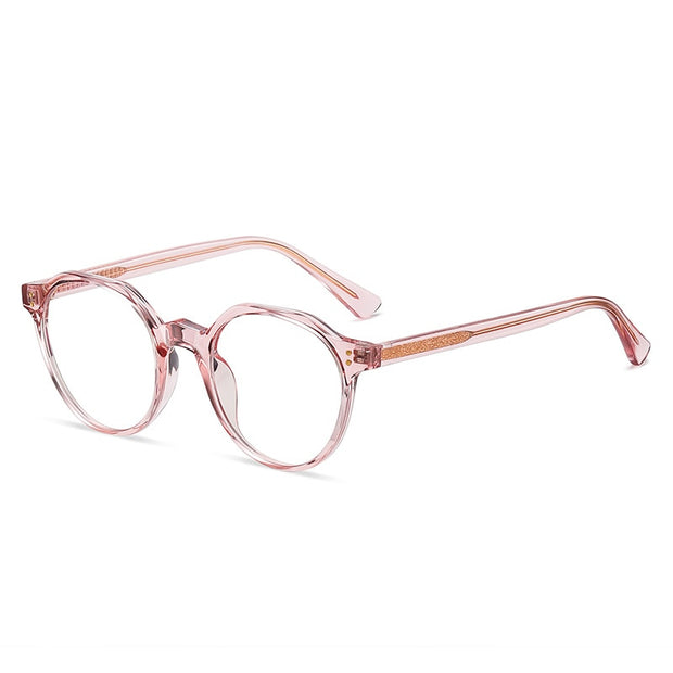Trending Blue Light Blocking Retro Glasses TR90 Anti Radiation Eyeglasses Women