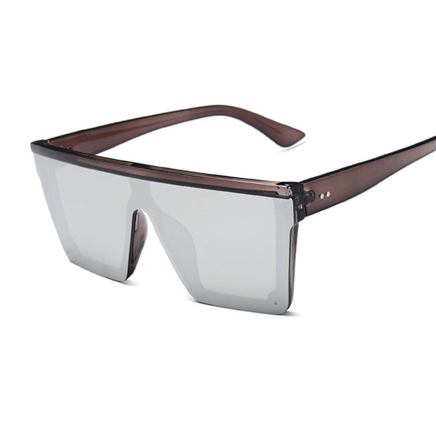 Retro Black Square Sunglasses Men Brand Designer Outdoor Fashion Sun Glasses