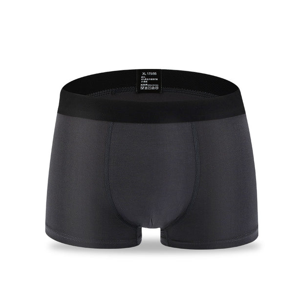 4 Pack Men Boxers Underwear Bamboo Fiber Sexy Boxershorts
