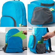Hiking Bag Rucksack Lightweight Foldable Waterproof Nylon Women Men