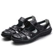 Leather Comfortable Sandals Outdoor Women