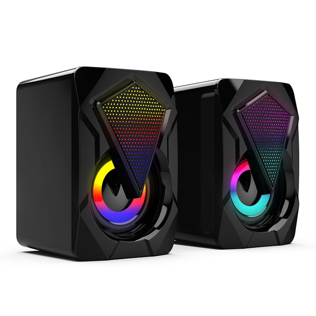 X2 Stereo Sound Surround Loudspeaker Computer Speakers USB Powered Subwoofer