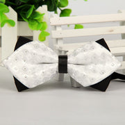 mens bow arrow red pointed black and gold fashion