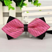 mens bow arrow red pointed black and gold fashion