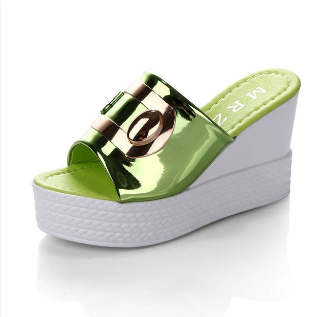 Sexy Platform Wedges Sandals Women Fashion High Heels