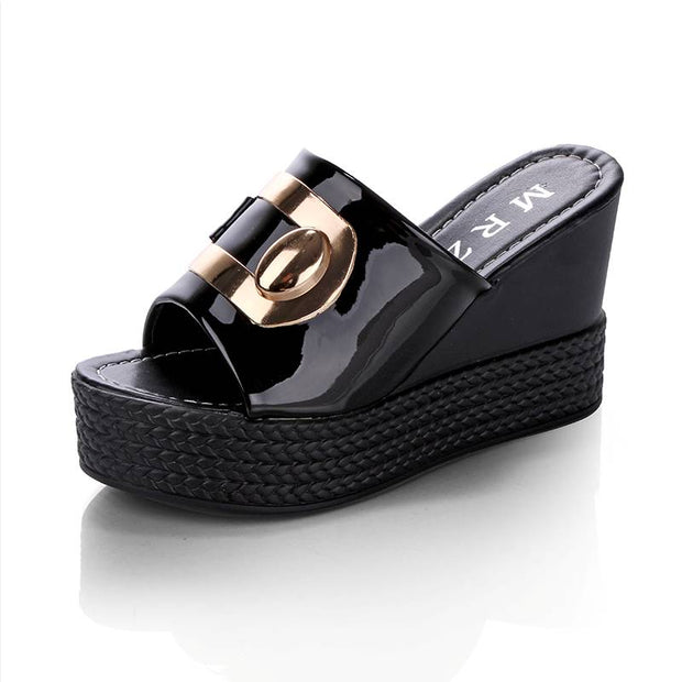 Sexy Platform Wedges Sandals Women Fashion High Heels