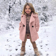 Winter Girls Coat for Toddler Baby Kids Windproof Thicken Loose Coat