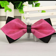 mens bow arrow red pointed black and gold fashion