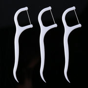 50pcs Disposable Dental Flosser Interdental Brush Teeth Stick