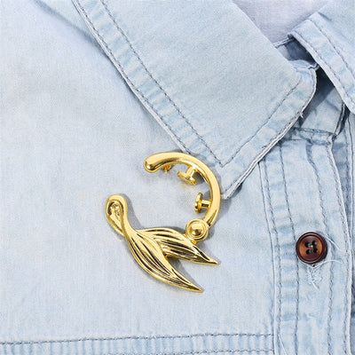 Japan Anime Violet Evergarden Brooch gold color lapel pins badges Accessories