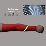Size S-XL Summer Men Women Reflective Cycling Sleeves Arm Warmers