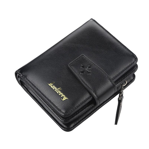 Zipper Card Holder High Quality Fashion Male Purse New PU Leather Coin Holder