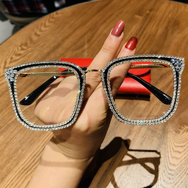 Myopia Hyperopia Women Sunglasses Vintage clear lens glasses