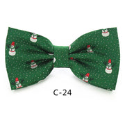 Bow Ties for Mens Shirt  Snowflake Christmas Tree Pattern