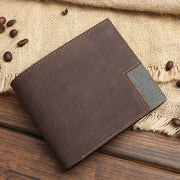 Personality  Picture Wallet Casual Short Customized Rfid Bifold PU Leather