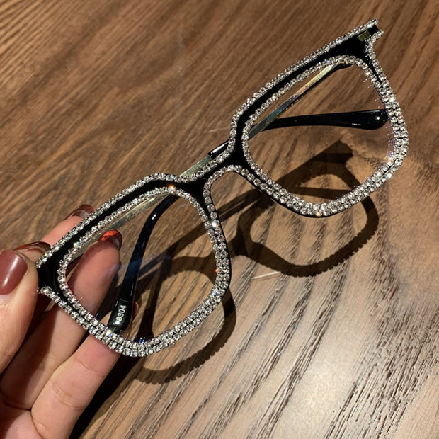 Myopia Hyperopia Women Sunglasses Vintage clear lens glasses