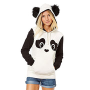 Cute Panda Hoodies Autumn Sweatshirt Women Pullover