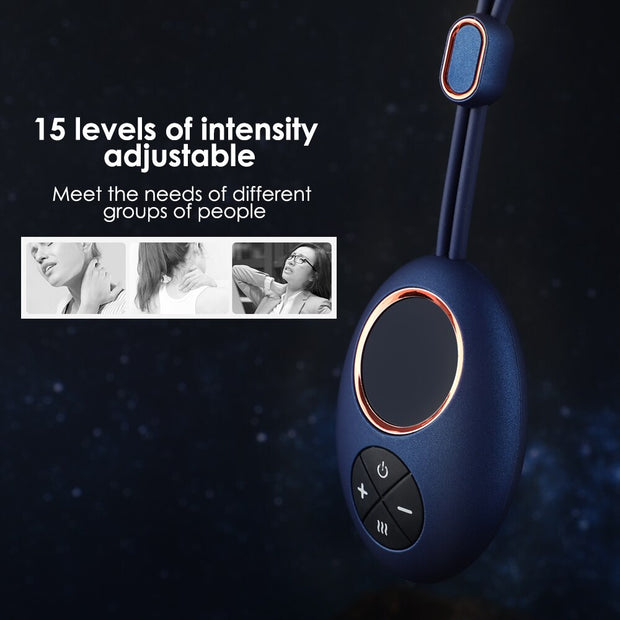 Smart Neck Massager Heating EMS Pulse Neck Massage Apparatus
