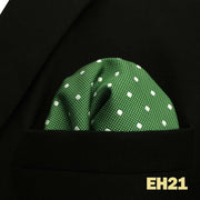 Colorful Dots Crimson Business Multicolor Pocket Square Mens Classic