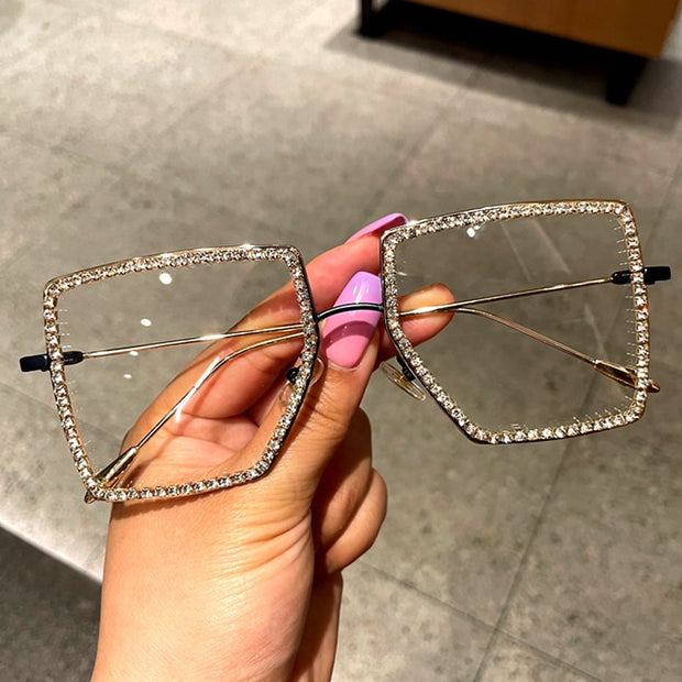 Myopia Hyperopia Women Sunglasses Vintage clear lens glasses