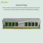 CUSO ram memory ddr4  8GB 16GB 2666MHz 3000MHz Desktop Memory