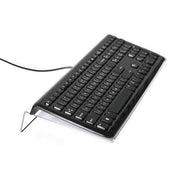 Acrylic Keyboard Rack Transparent Tilted Computer Keyboard Display Holder