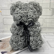 Romantic Valentine Day Creative Eternal Flower Rose Bear Christmas Gif