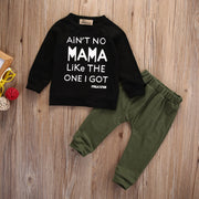 Pudcoco US Stock Newborn Toddler Infant Baby Boys Clothes Long Sleeve