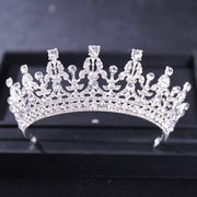Baroque Vintage Crystal Crowns And Tiaras Rhinestone Princess Queen Crown