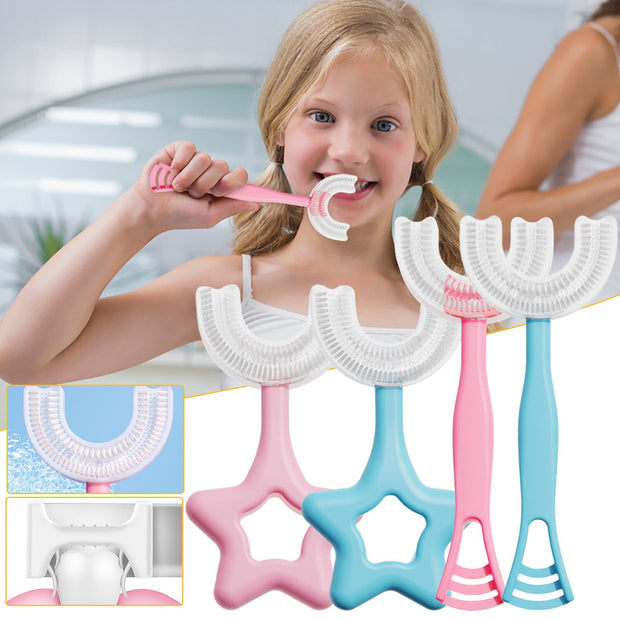 Kids Soft Silicone Training Toothbrush for Babies