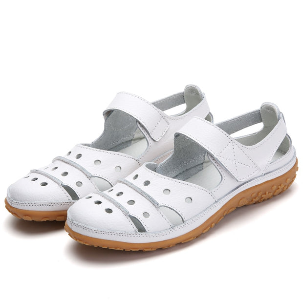 Leather Comfortable Sandals Outdoor Women