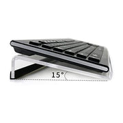 Acrylic Keyboard Rack Transparent Tilted Computer Keyboard Display Holder