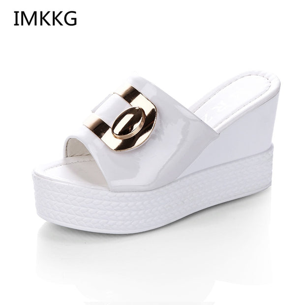 Sexy Platform Wedges Sandals Women Fashion High Heels