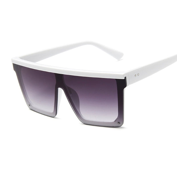 Retro Black Square Sunglasses Men Brand Designer Outdoor Fashion Sun Glasses