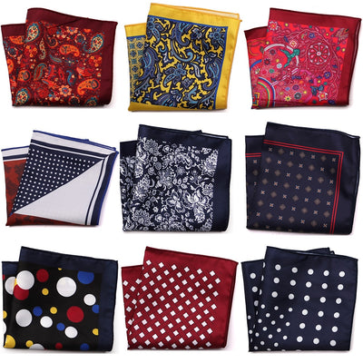 New Design Fashion Mens Pocket Square Handkerchief 23*23CM