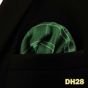 Colorful Dots Crimson Business Multicolor Pocket Square Mens Classic
