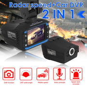 VG3 Dashboard Cam English Russian Speed Voice 2 in 1 Radar Detector Alert
