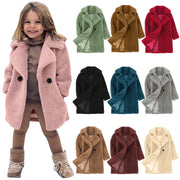 Toddler Jackets Baby Kids Girls Autumn Winter Windproof Thicken Coat