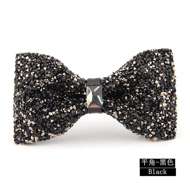 Linbaiway Men Bowtie Butterfly Banquet Wedding Shining Bow Tie