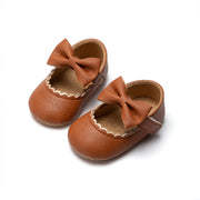 KIDSUN Baby Casual Shoes Infant Toddler Bowknot Non-slip Rubber Soft-Sole