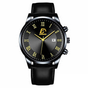 2022 Fashion Mens Gold Stainless Steel Watches Luxury Minimalist Quartz Wrist Watch