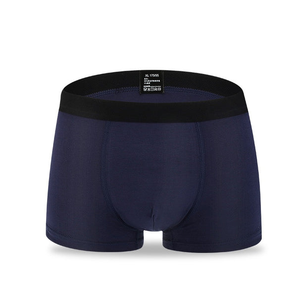 4 Pack Men Boxers Underwear Bamboo Fiber Sexy Boxershorts