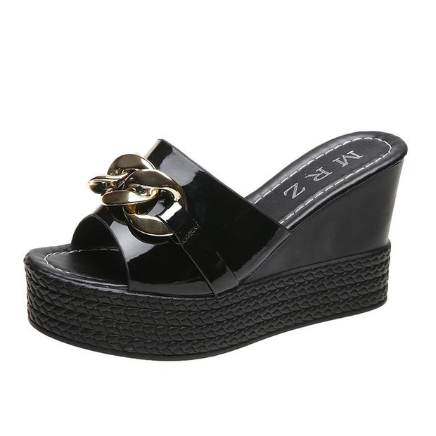 Sexy Platform Wedges Sandals Women Fashion High Heels