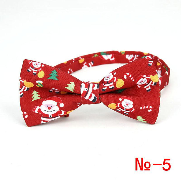 Christmas Bow tie for Men Women Snowmen Christmas Tree Bow knot